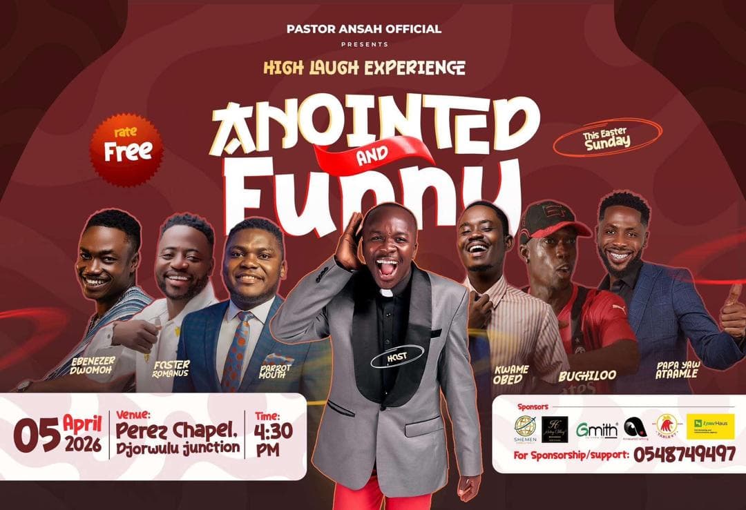 Anointed & Funny – High Laugh Experience flyer